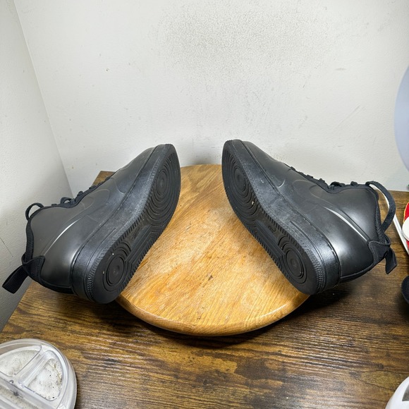 Nike Air Force 1 Foamposite Cup Black Men's Shoes Sneakers Size 8.5 AH6771-001 - Picture 3 of 10